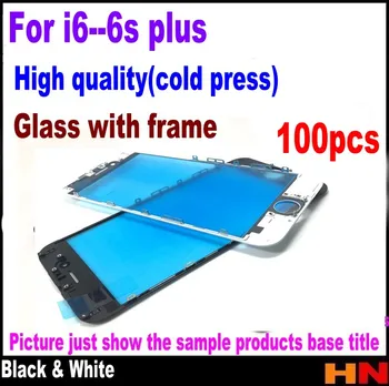 100pcs For iPhone 6 6 Plus 6s 6s plus 2 in 1 Touch Screen Lens Glass with frame assembly Repair Part white/black half cold press
100pcs For iPhone 6 6 Plus 6s 6s plus 2 in 1 Touch Screen Lens Glass with frame assembly Repair Part white/black half cold press