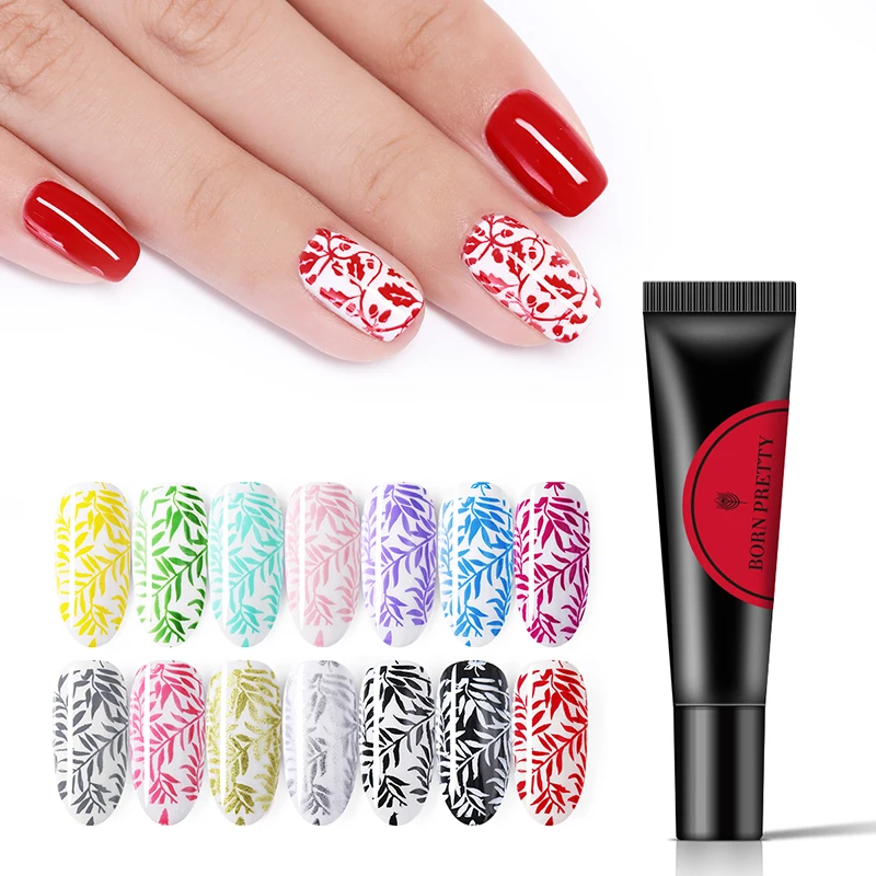 BORN PRETTY Nail Stamping Gel Polish 8ml Pure Color Glitter Silver Gold Soak Off UV Gel Varnish for Starters
BORN PRETTY Nail Stamping Gel Polish 8ml Pure Color Glitter Silver Gold Soak Off UV Gel Varnish for Starters
