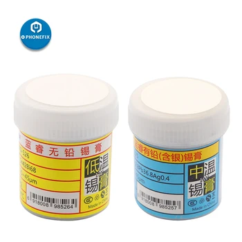 PHONEFIX Lead Free Solder Paste Low Medium High Temperature 138/183/260 degree Welding Paste Phone BGA PCB Welding Accessory
PHONEFIX Lead Free Solder Paste Low Medium High Temperature 138/183/260 degree Welding Paste Phone BGA PCB Welding Accessory