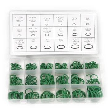 270PCS Popular 18 Sizes High Temperature One Case Rubber O Ring Assortment Kit Metric O
270PCS Popular 18 Sizes High Temperature One Case Rubber O Ring Assortment Kit Metric O