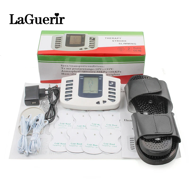 New Russian button Electrical Muscle Stimulator Body Relax Muscle Massager Pulse Tens Acupuncture Therapy Slipper+8 Pads+box
New Russian button Electrical Muscle Stimulator Body Relax Muscle Massager Pulse Tens Acupuncture Therapy Slipper+8 Pads+box