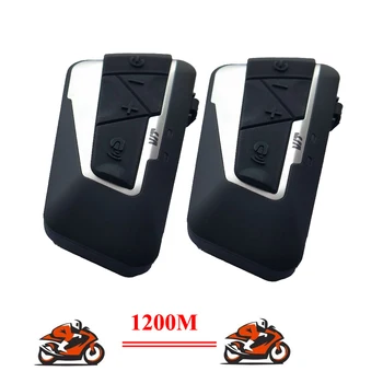 2 Set T9S Motorcycle Helmet Bluetooth Intercom 1200M Motorbike Interphone Headset with FM Radio
2 Set T9S Motorcycle Helmet Bluetooth Intercom 1200M Motorbike Interphone Headset with FM Radio