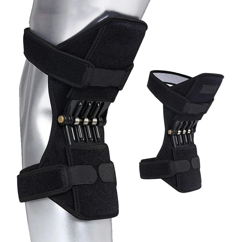 2PC Joint Support Knee Pads Breathable Non-slip Power Lift Support Kneecare Pads Powerful Rebound Spring Force Knee booster band
2PC Joint Support Knee Pads Breathable Non-slip Power Lift Support Kneecare Pads Powerful Rebound Spring Force Knee booster band