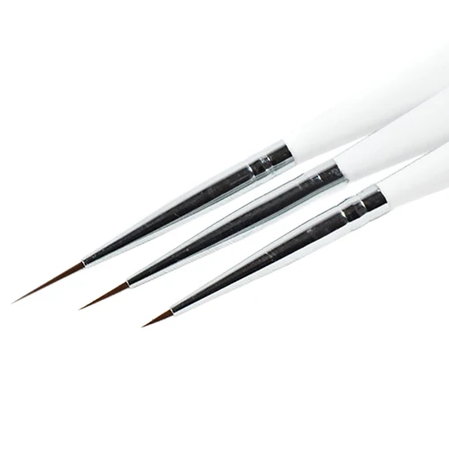 3Pcs French Acrylic Nail Art Salon Liner Painting Drawing Pen Brush Tool Set Kit For Beauty Decorations 5VWK 7GXR 8W18
3Pcs French Acrylic Nail Art Salon Liner Painting Drawing Pen Brush Tool Set Kit For Beauty Decorations 5VWK 7GXR 8W18