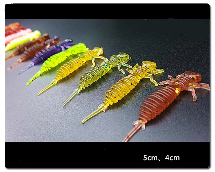 10pcs Size 4cm 5cm Dragonfly Soft Fishing Worm Lures Jigging Lure Fishing Baits Artifical Tackles Lure
10pcs Size 4cm 5cm Dragonfly Soft Fishing Worm Lures Jigging Lure Fishing Baits Artifical Tackles Lure