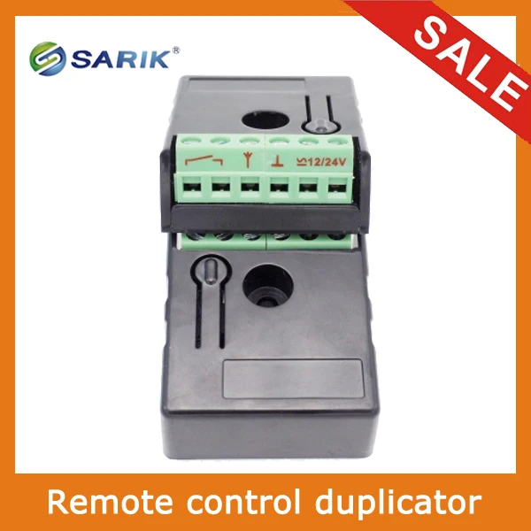 1 Channel wireless RF remote control/ transmitter receiver for gate automation system/motor controller
1 Channel wireless RF remote control/ transmitter receiver for gate automation system/motor controller