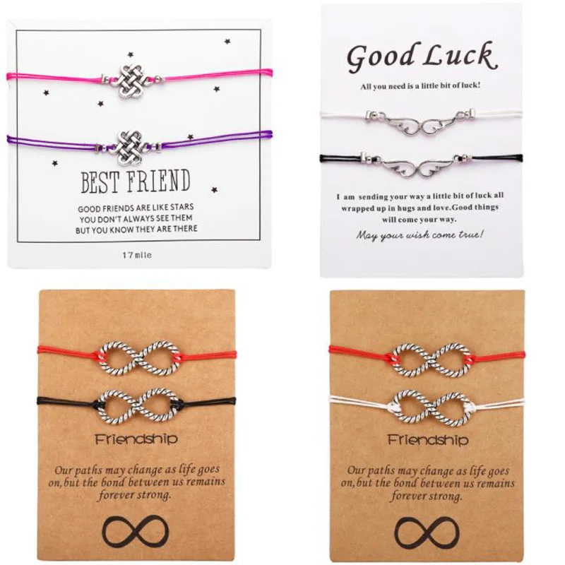 2pcs/set Endless Love Symbol Infinity Bracelet for Lovers Red String Couple Bracelets Women Men's Wish Jewelry Gift 2019
2pcs/set Endless Love Symbol Infinity Bracelet for Lovers Red String Couple Bracelets Women Men's Wish Jewelry Gift 2019