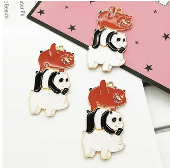 50pcs cartoon Japanese anime panda bears Enamel Metal Charm earrings necklace Pendants DIY Jewelry Making Party Favors MK-02
50pcs cartoon Japanese anime panda bears Enamel Metal Charm earrings necklace Pendants DIY Jewelry Making Party Favors MK-02
