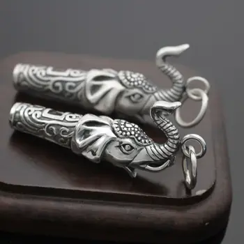 of Sterling Silver 925 elephant whistle pendant fashion personality gym class silver whistle can blow to send friends
of Sterling Silver 925 elephant whistle pendant fashion personality gym class silver whistle can blow to send friends