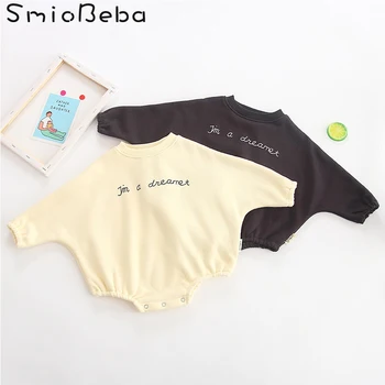 Baby Rompers Winter Boy Clothes Cotton Batman Sleeve Letters Hoodies Sweatshirt Clothes Korean Japan Girl Baby Romper Clothing
Baby Rompers Winter Boy Clothes Cotton Batman Sleeve Letters Hoodies Sweatshirt Clothes Korean Japan Girl Baby Romper Clothing