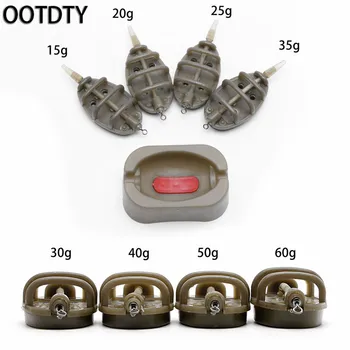 OOTDTY Inline Method Carp Fishing Feeder 4 Feeders 15/20/25/35g 30/40/50/60g Mould Set
OOTDTY Inline Method Carp Fishing Feeder 4 Feeders 15/20/25/35g 30/40/50/60g Mould Set