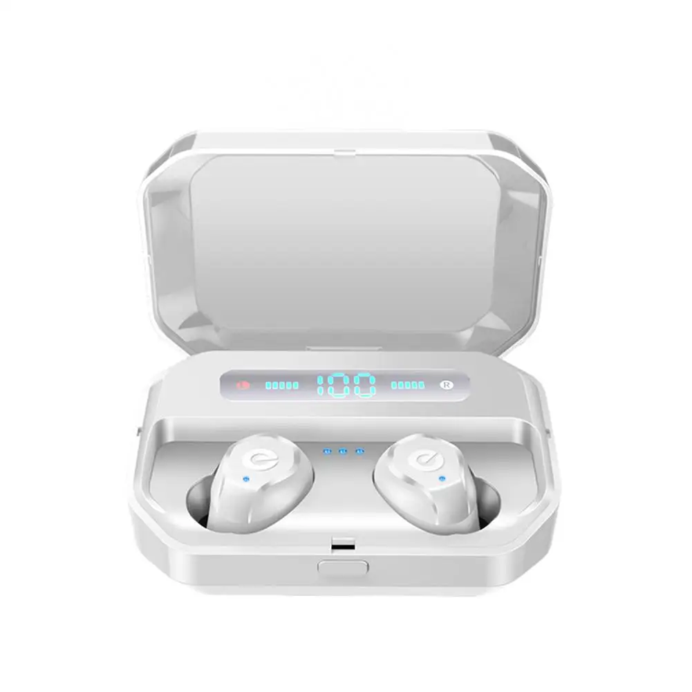 Waterproof HiFi 3500mAh Bluetooth Earphone LED Display Screen Wireless Headphone Good quality
Waterproof HiFi 3500mAh Bluetooth Earphone LED Display Screen Wireless Headphone Good quality