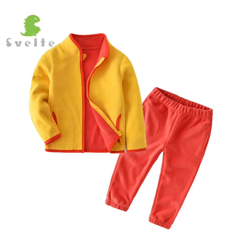 SVELTE Children Set Boys Girls Casual Sport Clothing Sets 2PCS Fleece Jacket+Trouser Kids Coat+Pant Clothes for Spring Autumn
SVELTE Children Set Boys Girls Casual Sport Clothing Sets 2PCS Fleece Jacket+Trouser Kids Coat+Pant Clothes for Spring Autumn