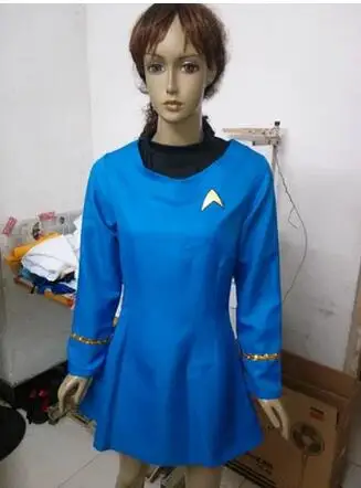 Hot Movie Star Trek Blue Red Yellow Three Color Uniform Dress The Female Women's Duty Uniform Cosplay Costume
Hot Movie Star Trek Blue Red Yellow Three Color Uniform Dress The Female Women's Duty Uniform Cosplay Costume