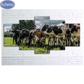 5PCS,full square Diamond Embroidery dairy cow,5D Diamond painting Cow,cross stitch kits,diamond Mosaic animals,new year gift
5PCS,full square Diamond Embroidery dairy cow,5D Diamond painting Cow,cross stitch kits,diamond Mosaic animals,new year gift