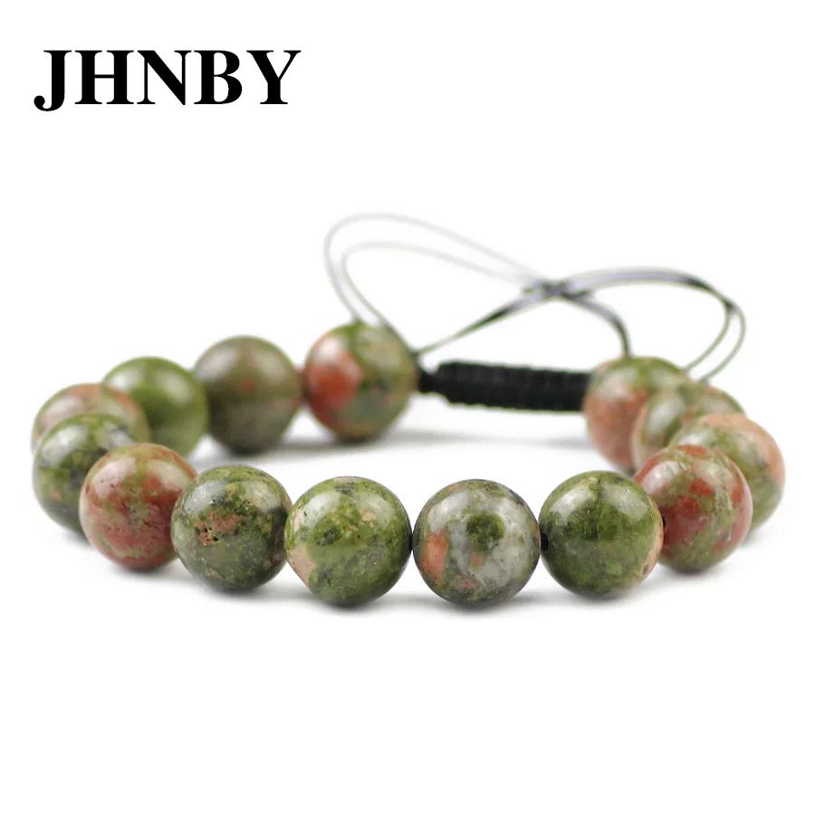 JHNBY Natural Unakite Stone Charm Women Bracelet&Bangle 6/8/10/12MM Bead Lucky Braided/Elastic Rope Lovers jewelry Gift Dropship
JHNBY Natural Unakite Stone Charm Women Bracelet&Bangle 6/8/10/12MM Bead Lucky Braided/Elastic Rope Lovers jewelry Gift Dropship