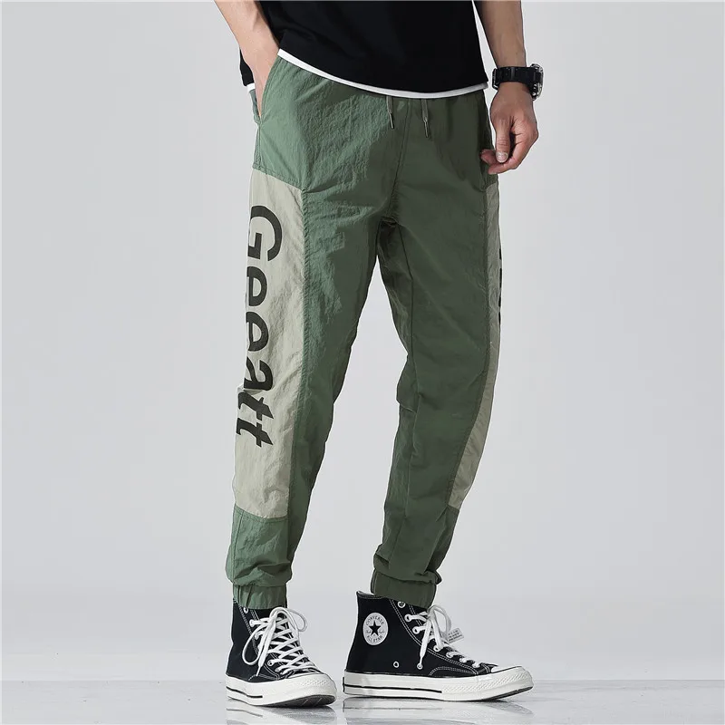 Summer Nine Points Casual Pants Men's Fashion Small Foot Stitching Colour Beam Feet Hallen Pants Men's Nine Points Fat Pants
Summer Nine Points Casual Pants Men's Fashion Small Foot Stitching Colour Beam Feet Hallen Pants Men's Nine Points Fat Pants