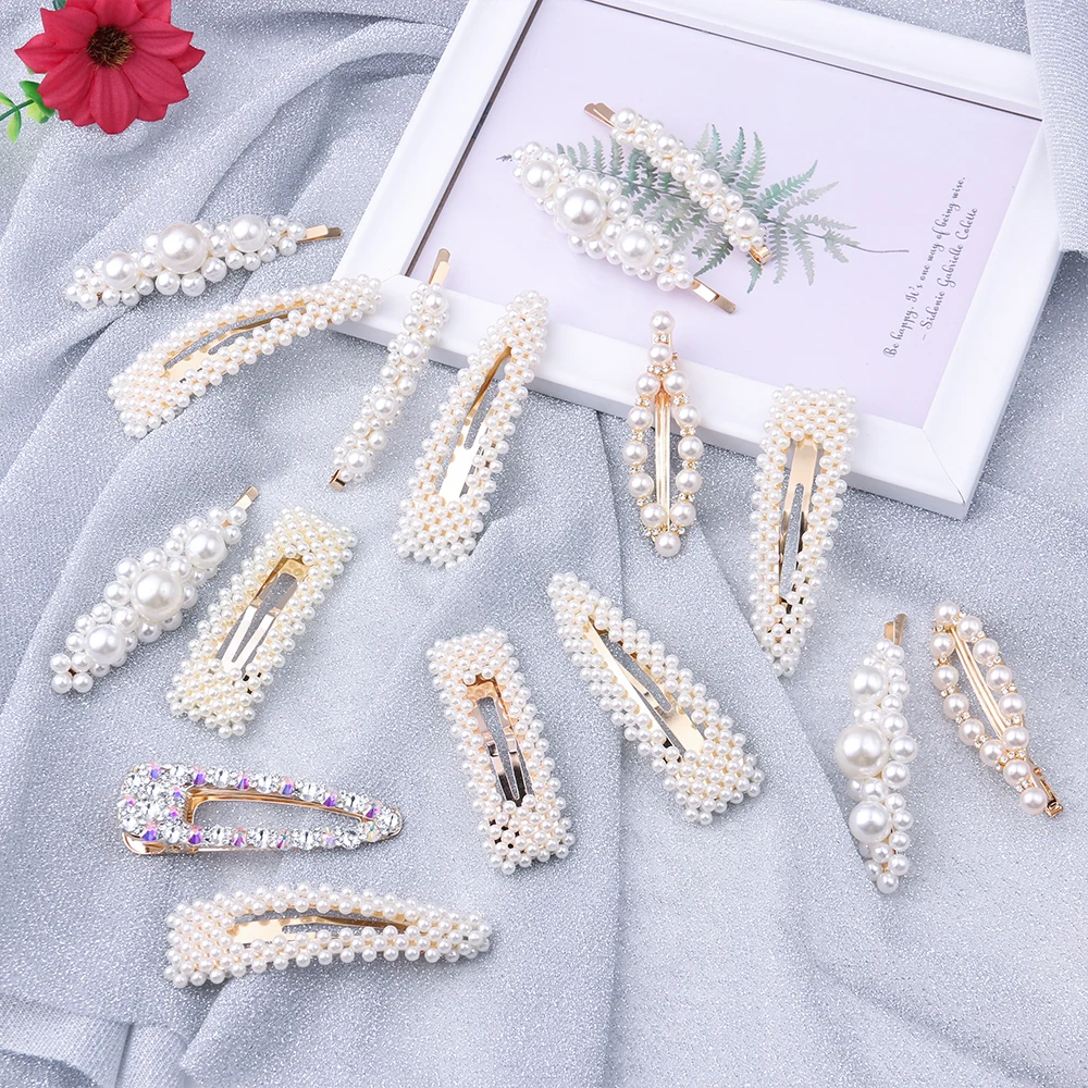 2Pcs 8 Styles Women Korean Pearl Imitation Beads Hair Clip Barrette Stick Hairpin Hair Styling Accessories handmade For Girls
2Pcs 8 Styles Women Korean Pearl Imitation Beads Hair Clip Barrette Stick Hairpin Hair Styling Accessories handmade For Girls