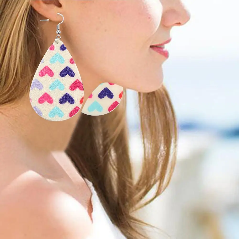 Women Multicolor Glitter Leaf Water Drop Dangle Hook Earrings Cloth Jewelry Gifts
Women Multicolor Glitter Leaf Water Drop Dangle Hook Earrings Cloth Jewelry Gifts