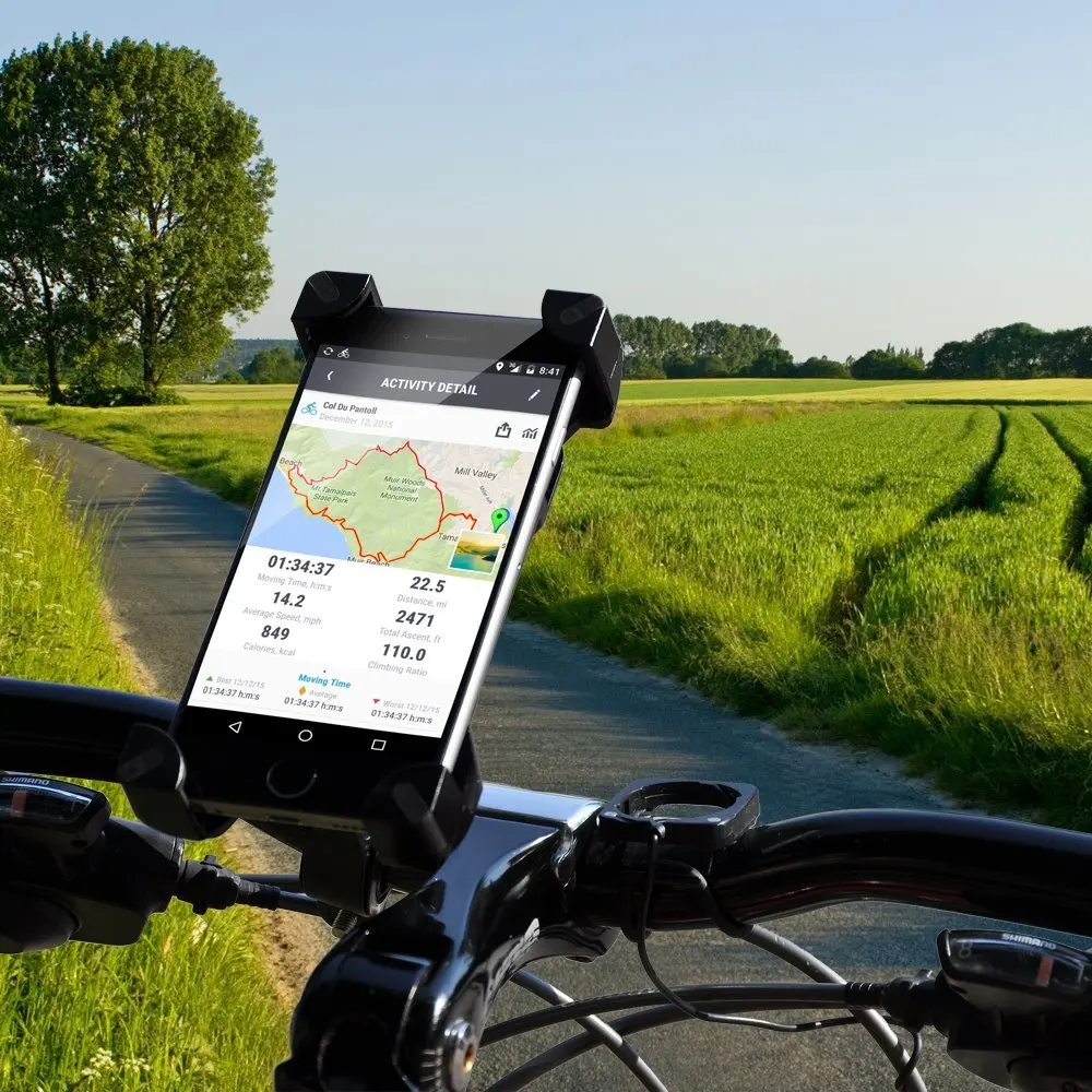 New 360 Rotating Bicycle Phone Holder Handlebar Clip Stand Mount Universal Bike Phone Holder for iPhone Samsung Xiaomi
New 360 Rotating Bicycle Phone Holder Handlebar Clip Stand Mount Universal Bike Phone Holder for iPhone Samsung Xiaomi