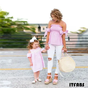S-2xl Family Matching Women T-shirt Girls Dress Mother And Daughter Girl Family Tops Dresses Casual Summer Clothes Size 80-120
S-2xl Family Matching Women T-shirt Girls Dress Mother And Daughter Girl Family Tops Dresses Casual Summer Clothes Size 80-120