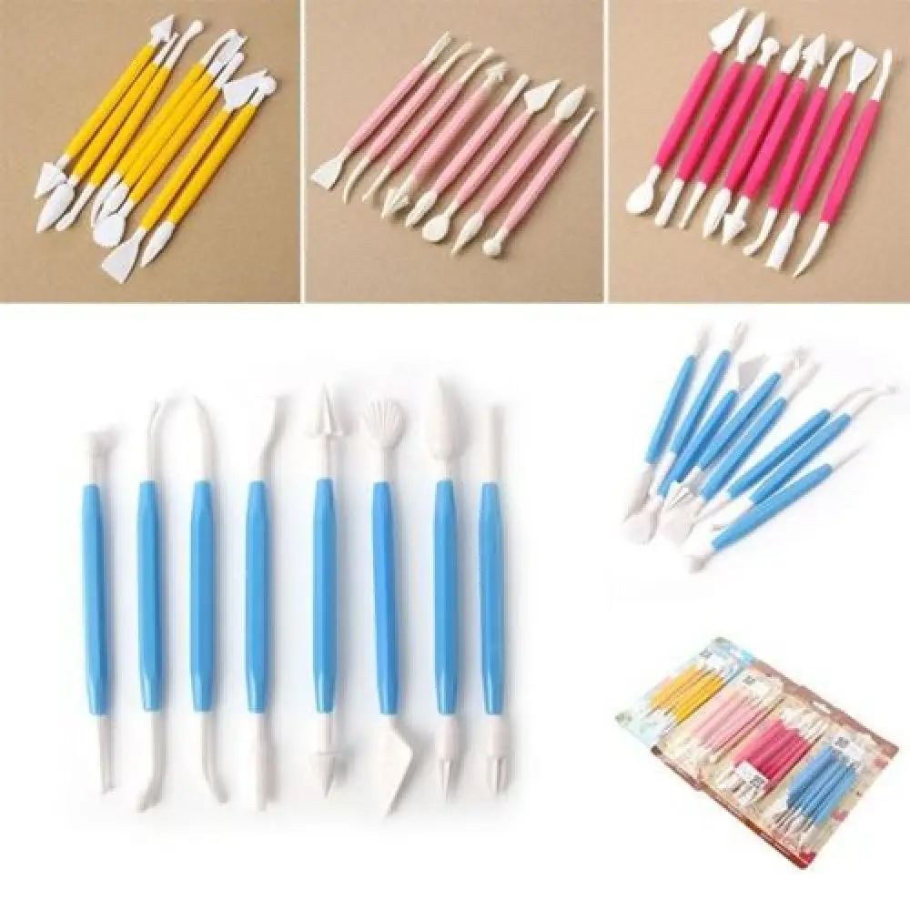 8pcs/set Sugar Craft Fondant Cake Pastry Carving Cutter Chocolate Decorating Flower Clay Modelling Plastic Baking Craft Tool Set
8pcs/set Sugar Craft Fondant Cake Pastry Carving Cutter Chocolate Decorating Flower Clay Modelling Plastic Baking Craft Tool Set
