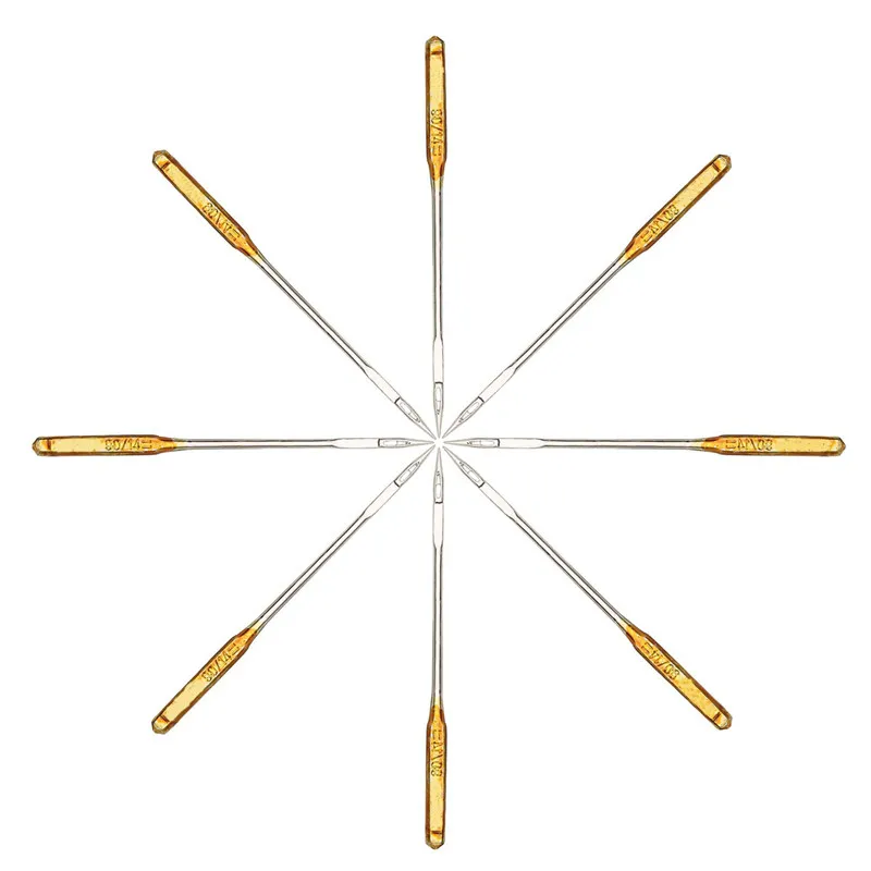 50pcs 39mm Length Sewing Machine Needle Regular Ball Point Size 90/14 No.14 Gold Steel For Singer
50pcs 39mm Length Sewing Machine Needle Regular Ball Point Size 90/14 No.14 Gold Steel For Singer