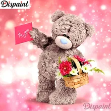 Dispaint Full Square/Round Drill 5D DIY Diamond Painting "Cartoon bear flower" Embroidery Cross Stitch 3D Home Decor Gift A10211
Dispaint Full Square/Round Drill 5D DIY Diamond Painting "Cartoon bear flower" Embroidery Cross Stitch 3D Home Decor Gift A10211