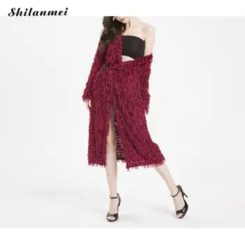 Winter Cardigan Sweater Women Long Cardigan Female Long Sleeve Knitted Stylish Streetwear Cardigans Autumn Long Sweater Women
Winter Cardigan Sweater Women Long Cardigan Female Long Sleeve Knitted Stylish Streetwear Cardigans Autumn Long Sweater Women
