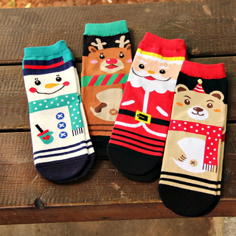 1 Pair Women's Winter Cartoon Animal Pattern Socks Christmas Gift Warm Soft Cotton Short Sock Santa Claus Deer Xmas Gifts
1 Pair Women's Winter Cartoon Animal Pattern Socks Christmas Gift Warm Soft Cotton Short Sock Santa Claus Deer Xmas Gifts