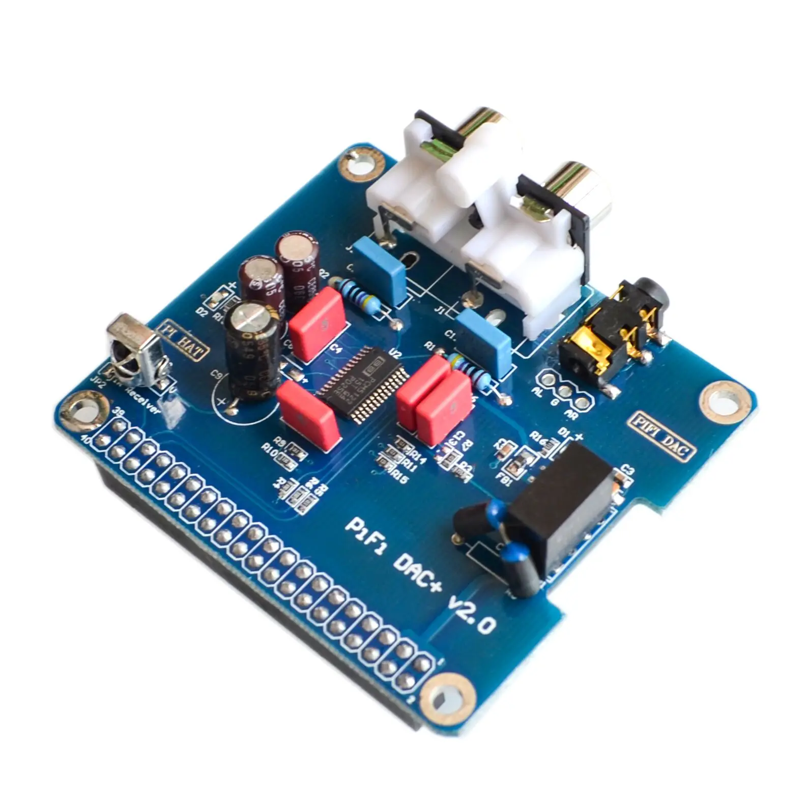 HIFI DAC Audio Sound Card Module I2S interface for Raspberry pi B+,Raspberry Pi 2 Model B
HIFI DAC Audio Sound Card Module I2S interface for Raspberry pi B+,Raspberry Pi 2 Model B