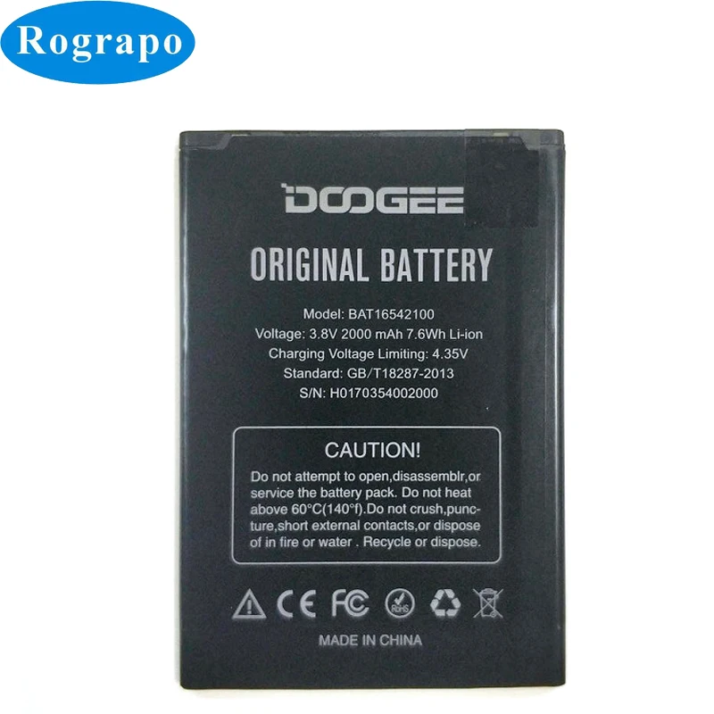 New 2000mAh BAT16542100 Replacement Battery Bateria Batterij For DOOGEE X9 Mini X9Mini Mobile Phone Batteries Accumulator
New 2000mAh BAT16542100 Replacement Battery Bateria Batterij For DOOGEE X9 Mini X9Mini Mobile Phone Batteries Accumulator