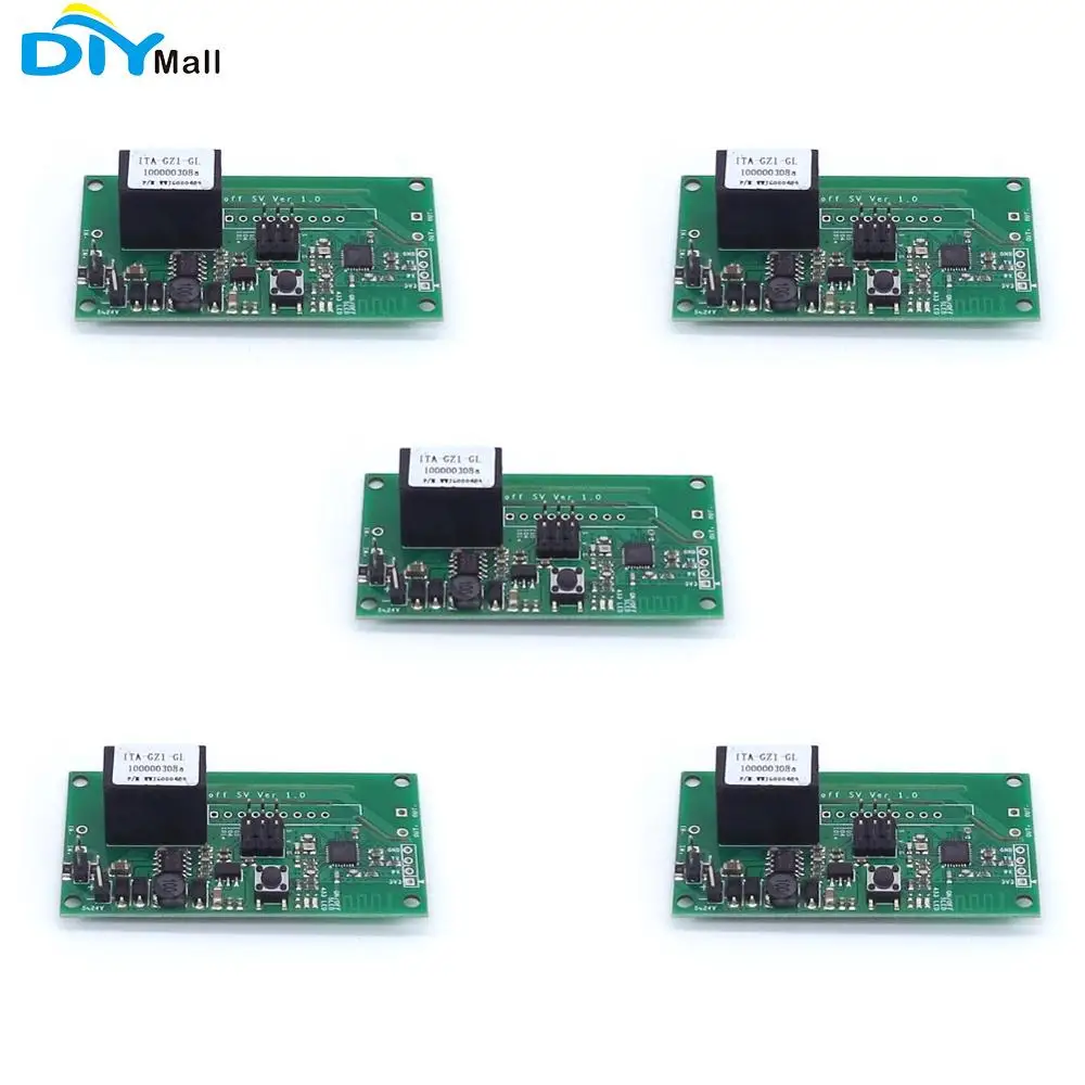 5pcs Sonoff SV Safe Voltage WiFi Wireless Switch Smart Home Module Support Secondary Development DIYmall
5pcs Sonoff SV Safe Voltage WiFi Wireless Switch Smart Home Module Support Secondary Development DIYmall