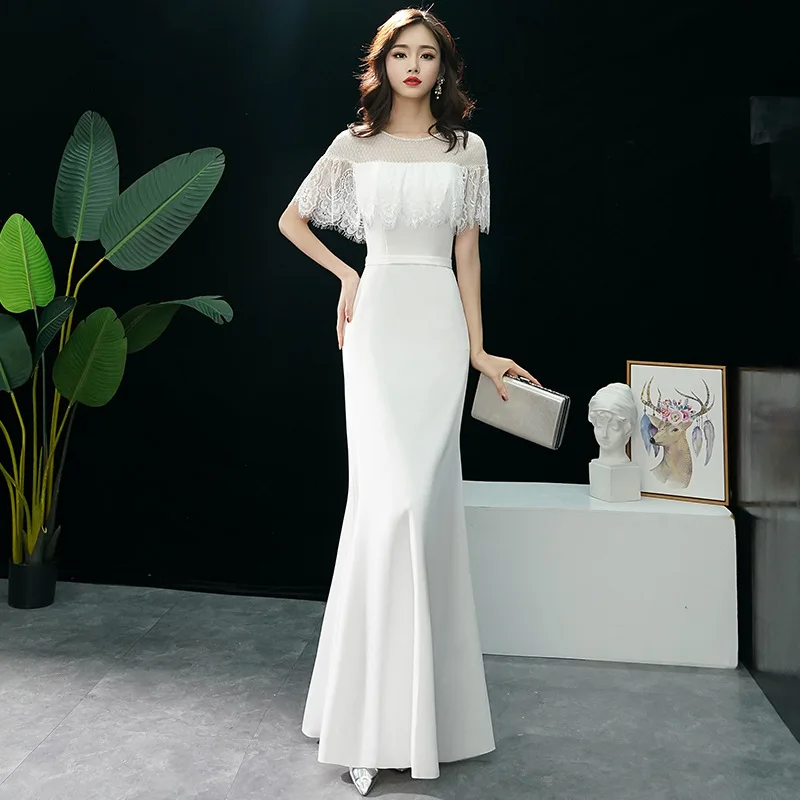 U-SWEAR 2019 O-Neck Sleeveless Long Lace Elegant Slim White Evening Party Prom Formal Gowns Long Dresses Vestido Robe De Soiree
U-SWEAR 2019 O-Neck Sleeveless Long Lace Elegant Slim White Evening Party Prom Formal Gowns Long Dresses Vestido Robe De Soiree