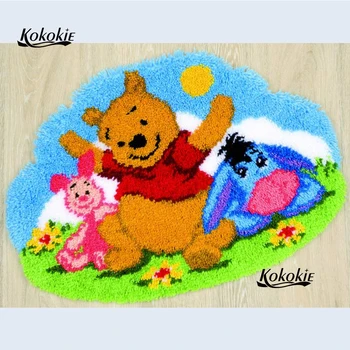 3d embroidery handwerken knooppakket needle for carpet floor mat latch hook kits rug bear pattern printed canvas diy tapijt
3d embroidery handwerken knooppakket needle for carpet floor mat latch hook kits rug bear pattern printed canvas diy tapijt