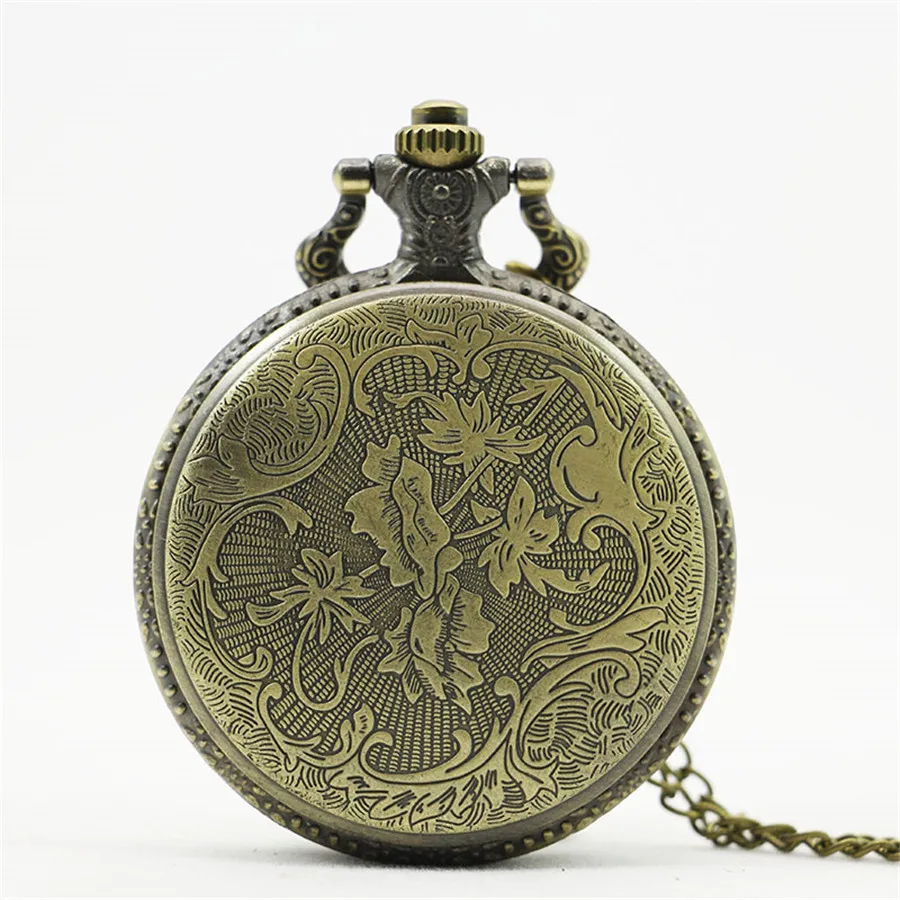 Vintage-Fashion-Quartz-Pocket-Watch-Steampunk-Women-Man-Necklace-Pendant-with-Chain-CF1014