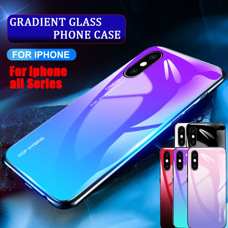 Glas protective Case on for iphone xs max xr 7 8 6 plus 6s 5s 6 5 coque i phone XR XS MAX cover phone cases bumper fundas tremp
Glas protective Case on for iphone xs max xr 7 8 6 plus 6s 5s 6 5 coque i phone XR XS MAX cover phone cases bumper fundas tremp