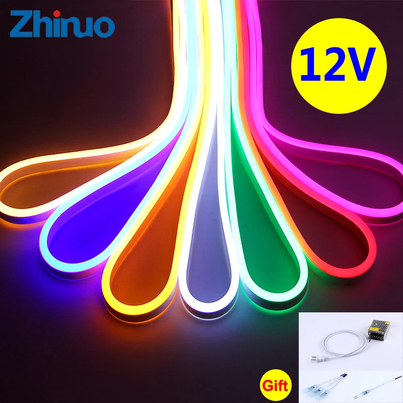 12V LED Strip Waterproof SMD2835 Lighting Flexible DC 12V Low Voltage LED Neon Light Belt Ambilight with Suitable Transformer
12V LED Strip Waterproof SMD2835 Lighting Flexible DC 12V Low Voltage LED Neon Light Belt Ambilight with Suitable Transformer