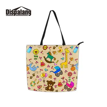 Lady Style Cartoon Animal Shoulder Shopping Bags for Girl Top Grocery Bag Polyester Beach Flap Satchel Women Messenger Bags
Lady Style Cartoon Animal Shoulder Shopping Bags for Girl Top Grocery Bag Polyester Beach Flap Satchel Women Messenger Bags