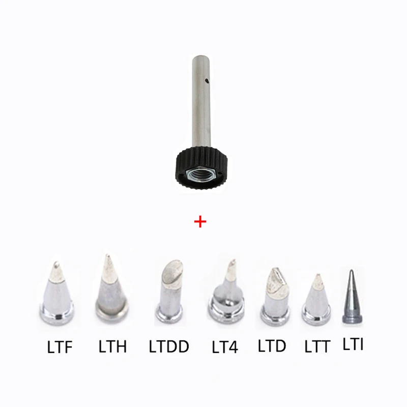 Nickel Plated Soldering Iron Tip LTF LTH LTDD LT4 LTD LTT LTI Replacement Part for Weller Soldering Station WSP80
Nickel Plated Soldering Iron Tip LTF LTH LTDD LT4 LTD LTT LTI Replacement Part for Weller Soldering Station WSP80