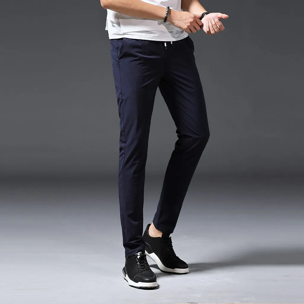 Men Pants Winter Slim Fit New Fashion Solid Casual Streetwear Sweatpants Straight Drawstring Pants Long Trousers Pontalon Homme
Men Pants Winter Slim Fit New Fashion Solid Casual Streetwear Sweatpants Straight Drawstring Pants Long Trousers Pontalon Homme