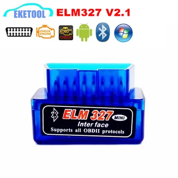 Super MINI ELM327 Bluetooth Scanner V2.1 Works Android Torque Wireless Interface Auto CAN-BUS ELM 327 Supports OBDII Protocols
Super MINI ELM327 Bluetooth Scanner V2.1 Works Android Torque Wireless Interface Auto CAN-BUS ELM 327 Supports OBDII Protocols