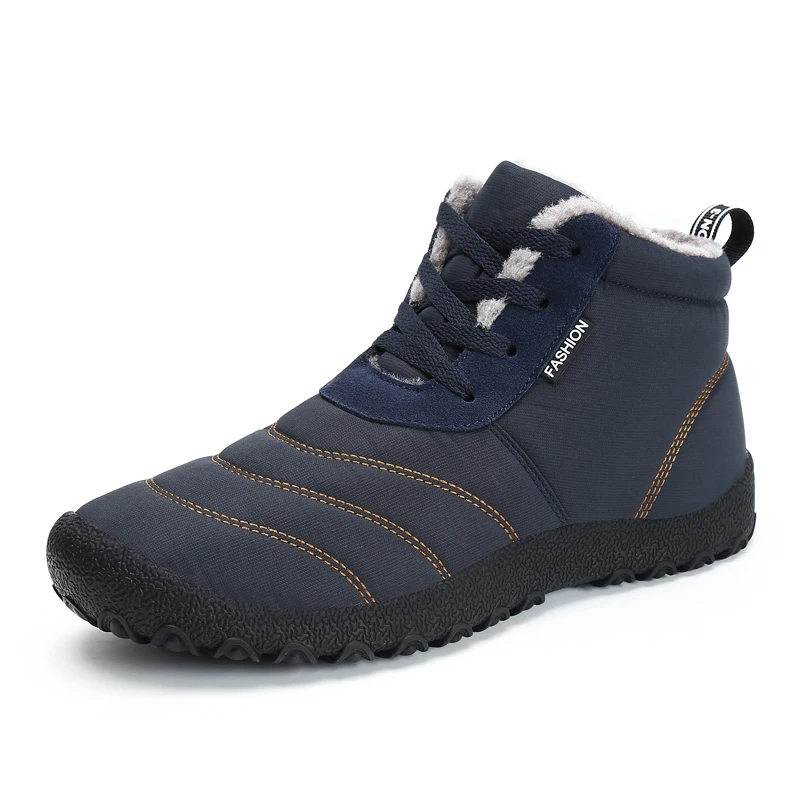 Christmas Winter Men Shoes Warm Plush Boots Men Waterproof Safety Shoes Anti-slip Ankle Snow Boots Plus Size zapatos de hombre
Christmas Winter Men Shoes Warm Plush Boots Men Waterproof Safety Shoes Anti-slip Ankle Snow Boots Plus Size zapatos de hombre