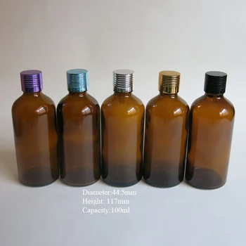100Pcs/Lot 100ml Amber Glass Bottle With Acid & Alkali Resistant Phenolic Screw Cap For Light Sensitive Material Storage
100Pcs/Lot 100ml Amber Glass Bottle With Acid & Alkali Resistant Phenolic Screw Cap For Light Sensitive Material Storage