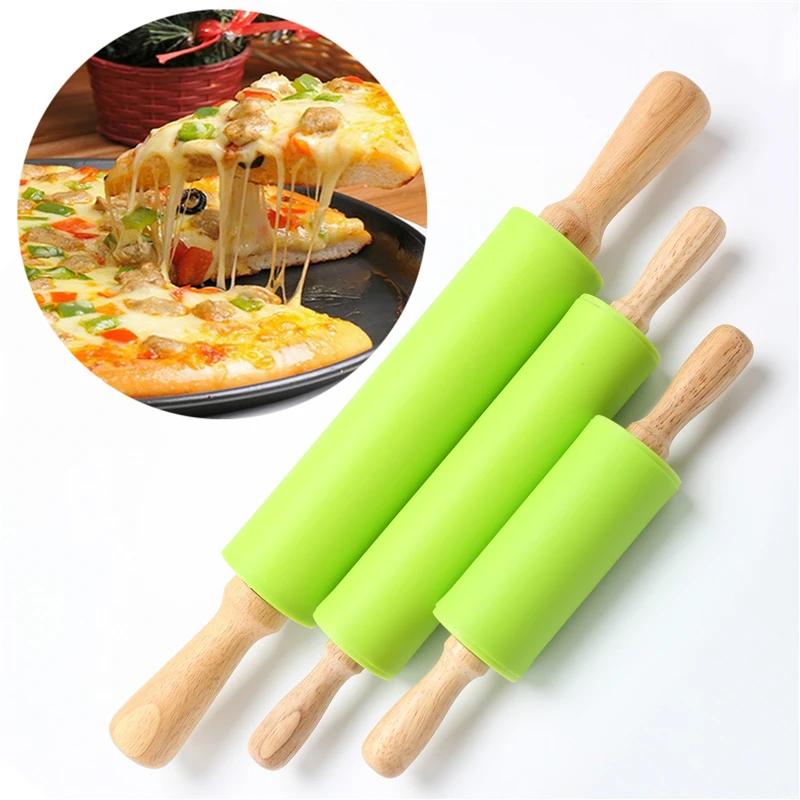 TTLIFE 1 Piece Hot Selling Rolling Pin Home Decoration Kitichen Cooking Tools Wood Handle Kitchen Green Silicone Rolling Pins
TTLIFE 1 Piece Hot Selling Rolling Pin Home Decoration Kitichen Cooking Tools Wood Handle Kitchen Green Silicone Rolling Pins