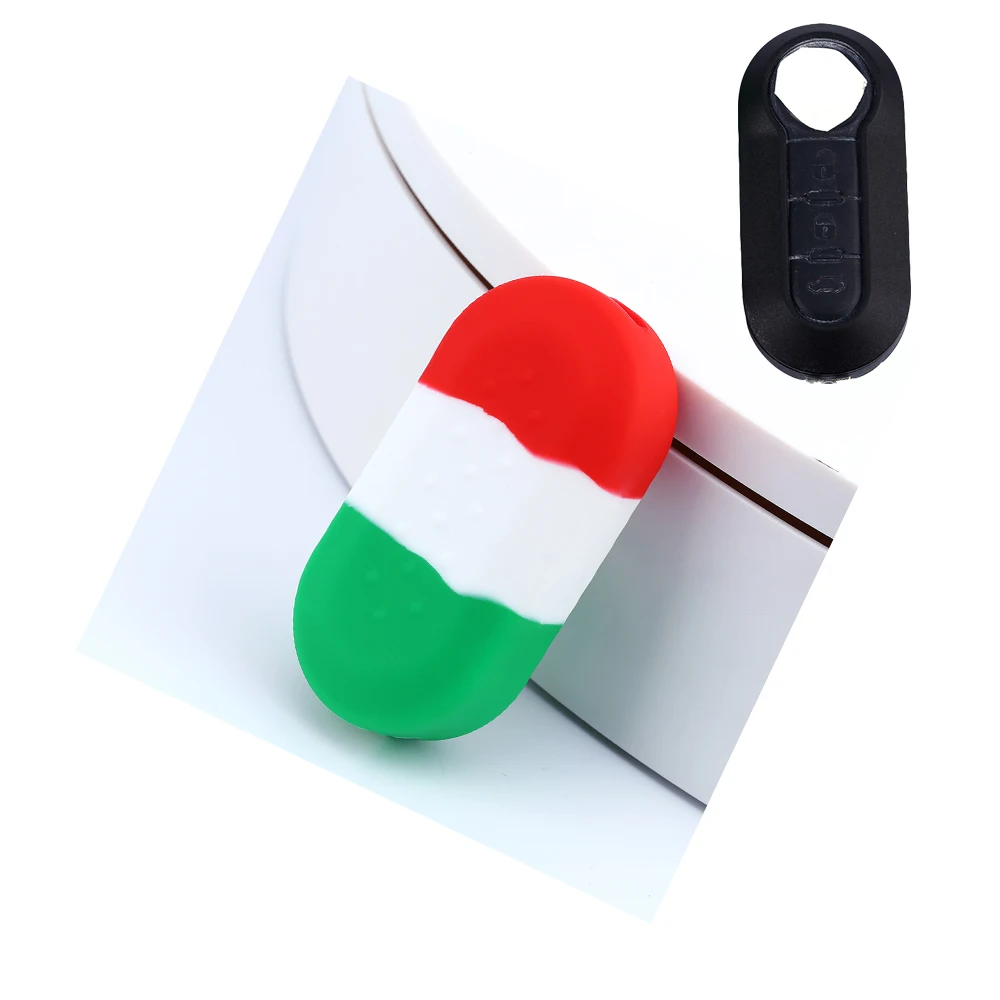 OEM Factory Car Key Cover Case 3 Button For FIAT 500 500L ABARTH Panda Punto Bravo Silicone Key Protect Bag Flip Car-styling
OEM Factory Car Key Cover Case 3 Button For FIAT 500 500L ABARTH Panda Punto Bravo Silicone Key Protect Bag Flip Car-styling