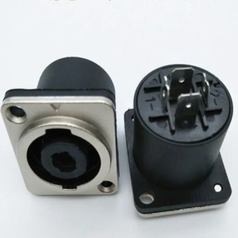 10pcs Metal four-core square speaker professional speaker socket 4-core audio connector amplifier ohm plug
10pcs Metal four-core square speaker professional speaker socket 4-core audio connector amplifier ohm plug
