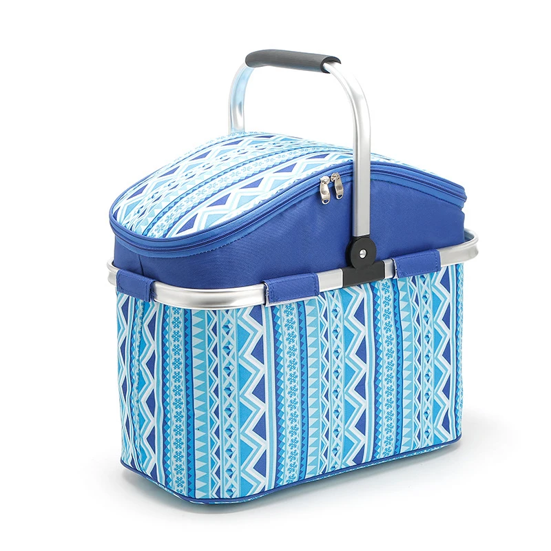26L outdoor folding picnic basket portable portable insulation basket 42*23*27CM Oxford cloth multi-function picnic bag
26L outdoor folding picnic basket portable portable insulation basket 42*23*27CM Oxford cloth multi-function picnic bag