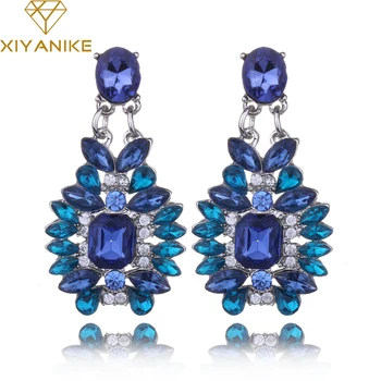 New Fashion Hot Sell Personality Geometric Earring Elegant Crystal Gem Earrings for Women Free Shipping boucle d'oreille XY-E911
New Fashion Hot Sell Personality Geometric Earring Elegant Crystal Gem Earrings for Women Free Shipping boucle d'oreille XY-E911
