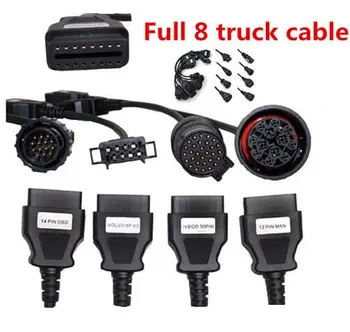 Truck Cables tcs CDP Pro plus OBD2 OBDII Trucks Diagnostic tool connect cable 8 PCS Trucks Cables vd DS150E cdp test
Truck Cables tcs CDP Pro plus OBD2 OBDII Trucks Diagnostic tool connect cable 8 PCS Trucks Cables vd DS150E cdp test